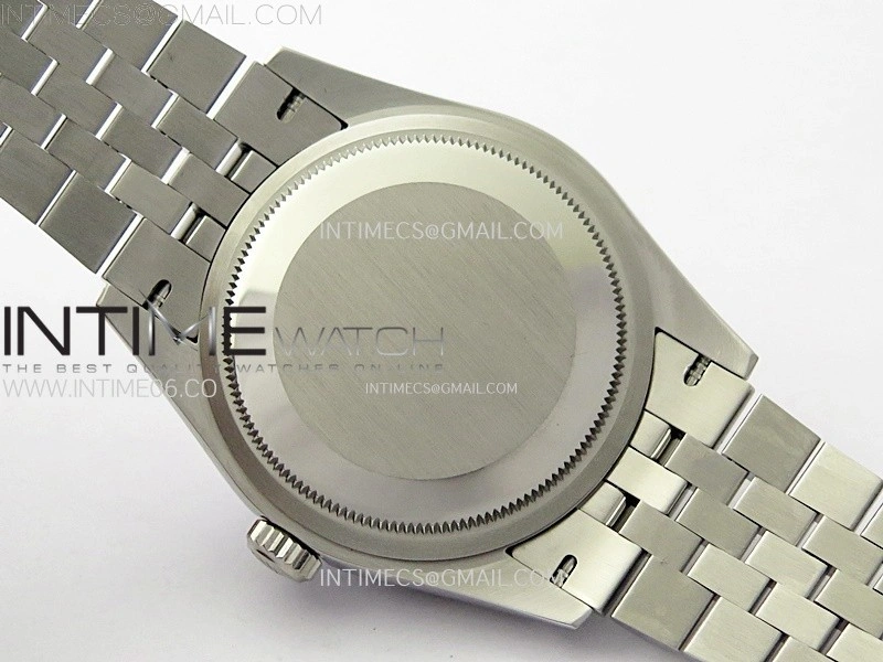 DateJust 36MM 126234 SS APSF 1:1 Best Edition Black Dial Diamond Markers on SS Jubilee Bracelet SA3235