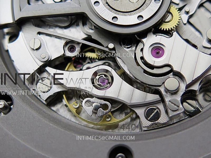 AP ROO 43mm 26420 Ceramic Bezel SS APSF 1:1 Best Edition Light Brown Dial On Gray Rubber Strap Super Clone SA4401