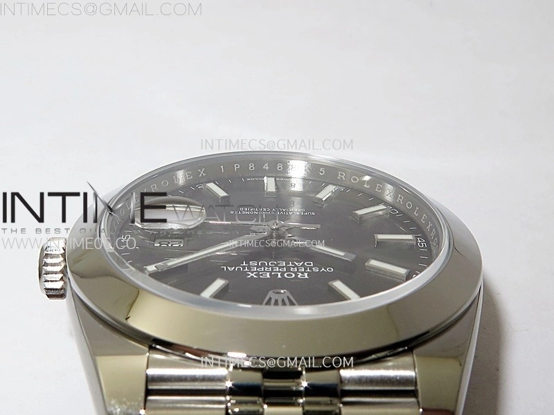DateJust 41mm 126300 904 SS AR+F V2 1:1 Best Edition Rhodium Dial Sticks Markers on Jubilee Bracelet DD3235
