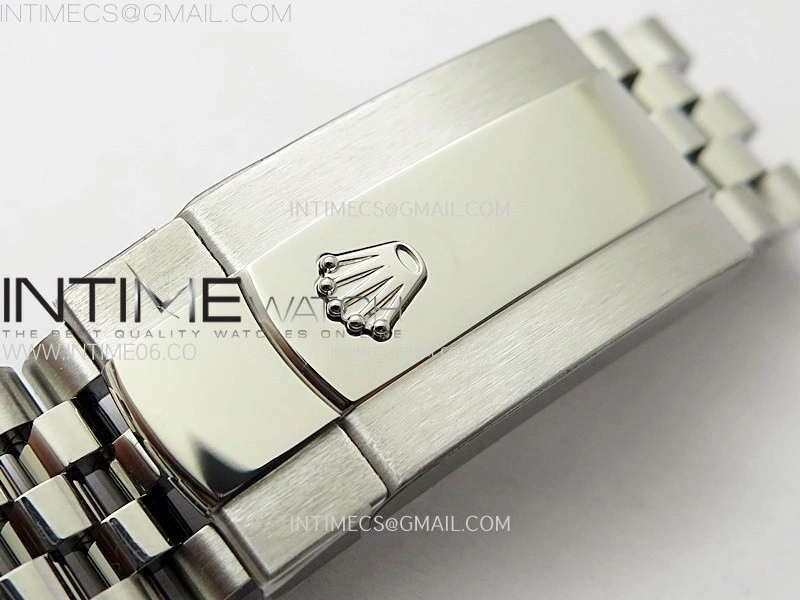 DateJust 41mm 126300 904 SS AR+F V2 1:1 Best Edition Rhodium Dial Sticks Markers on Jubilee Bracelet DD3235