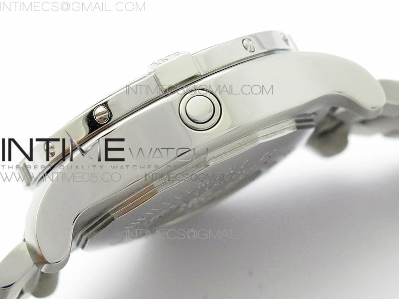 Seawolf 45mm SS B50 1:1 Best Edition SuperLumed Black Dial Sticks Markers on SS Bracelet A2824