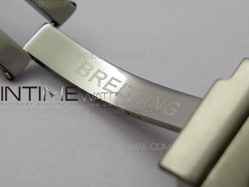 Seawolf 45mm SS B50 1:1 Best Edition SuperLumed Yellow Dial Stick Markers on SS Bracelet A2824