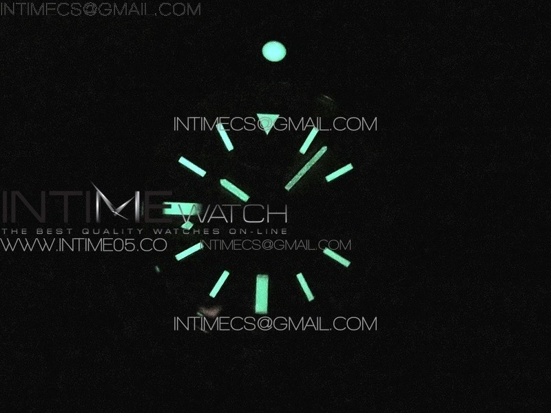 Seawolf 45mm SS B50 1:1 Best Edition SuperLumed Yellow Dial Stick Markers on SS Bracelet A2824