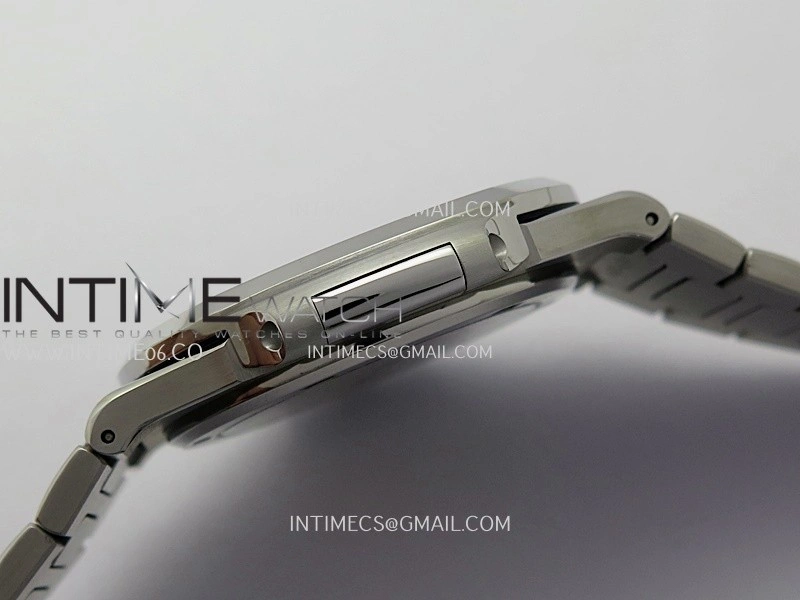Nautilus 5711 1A SS DDF 1:1 Best Edition Tiffany Blue Textured Dial On SS Bracelet Super Clone 324
