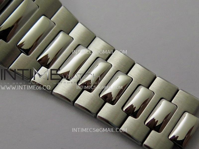 Nautilus 5711 1A SS DDF 1:1 Best Edition Tiffany Blue Textured Dial On SS Bracelet Super Clone 324