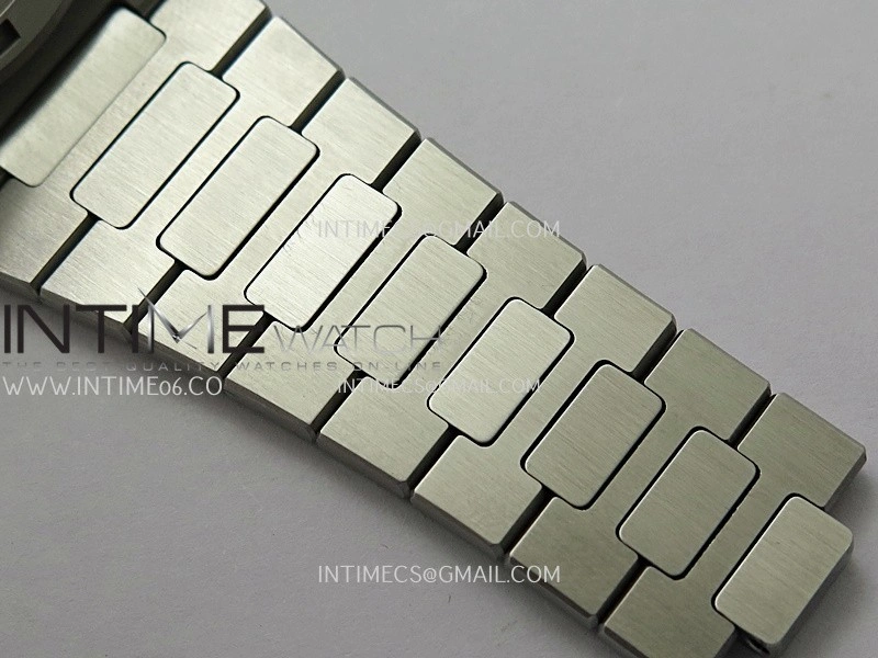 Nautilus 5711 1A SS DDF 1:1 Best Edition Tiffany Blue Textured Dial On SS Bracelet Super Clone 324