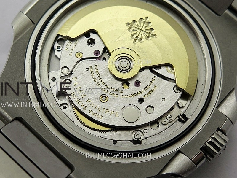 Nautilus 5711 1A SS DDF 1:1 Best Edition Tiffany Blue Textured Dial On SS Bracelet Super Clone 324