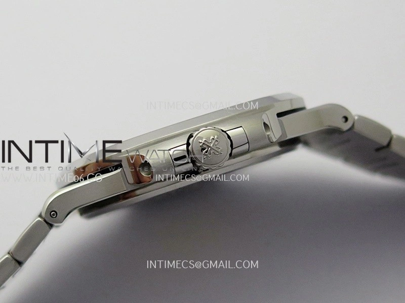 Nautilus 5711 1A SS DDF 1:1 Best Edition Tiffany Blue Textured Dial On SS Bracelet Super Clone 330