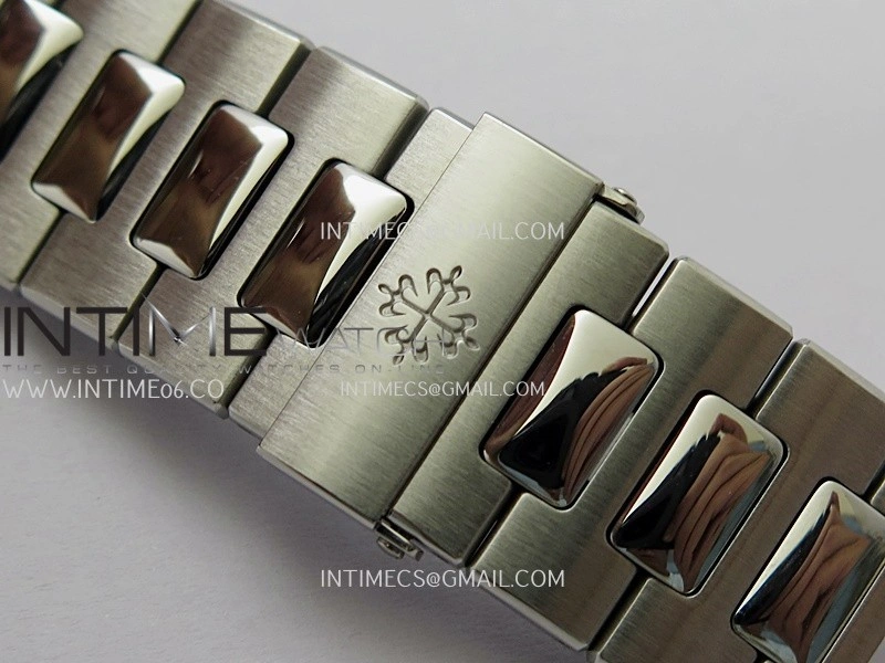 Nautilus 5711 1A SS DDF 1:1 Best Edition Tiffany Blue Textured Dial On SS Bracelet Super Clone 330