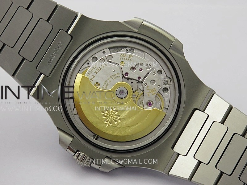 Nautilus 5711 1A SS DDF 1:1 Best Edition Tiffany Blue Textured Dial On SS Bracelet Super Clone 330