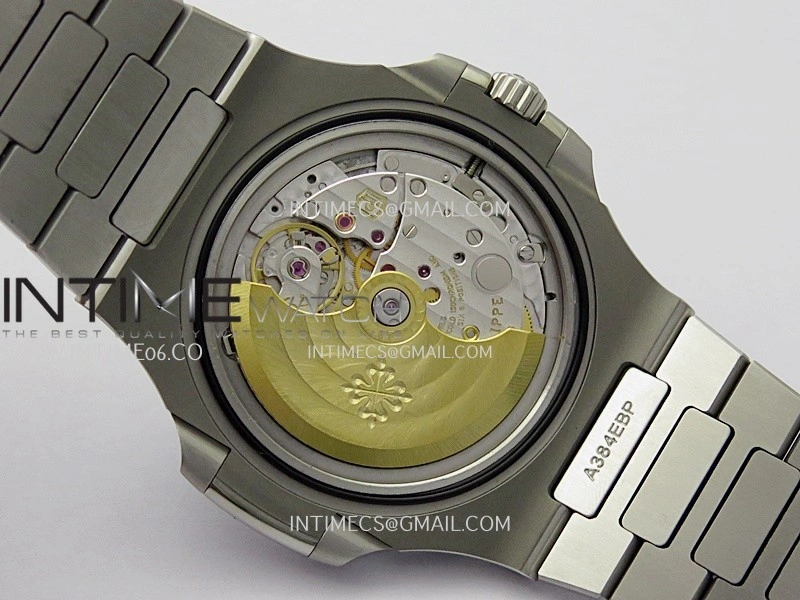 Nautilus 5711 1A SS DDF 1:1 Best Edition Tiffany Blue Textured Dial On SS Bracelet Super Clone 330