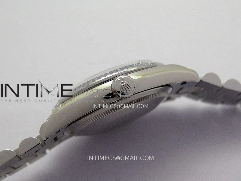 Day Date 128239 SS Gain Weight KF 1:1 White MOP Dial T Diamond Marker On President Bracelet A2836
