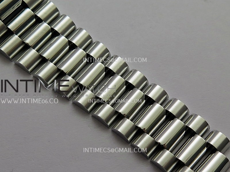 Day Date 128239 SS Gain Weight KF 1:1 White MOP Dial T Diamond Marker On President Bracelet A2836