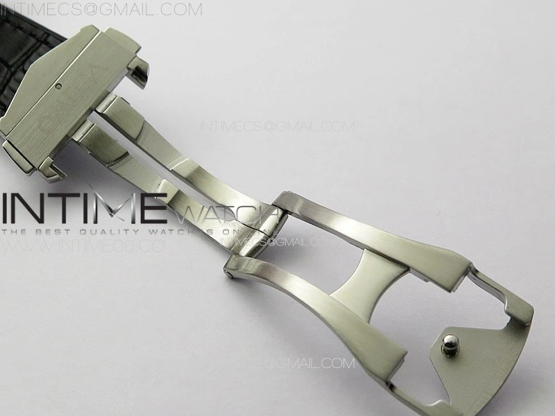 Constellation 41mm SS Black Ceramic Bezel VSF 1:1 Best Edition Silver Dial on Black Gummy Strap A8900