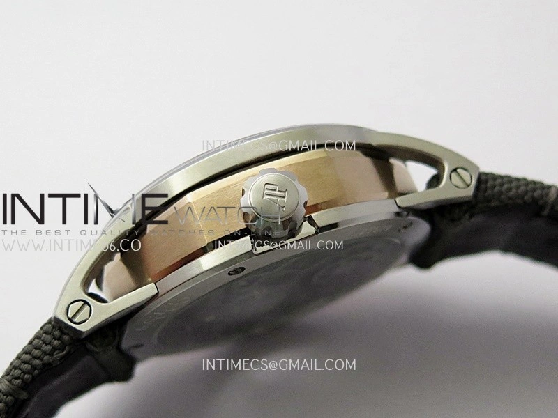 Code 11.59 26600CR SS RG APPF Best Edition Green Skeleton Dial On Green Nylon Strap Asian Tourbillon