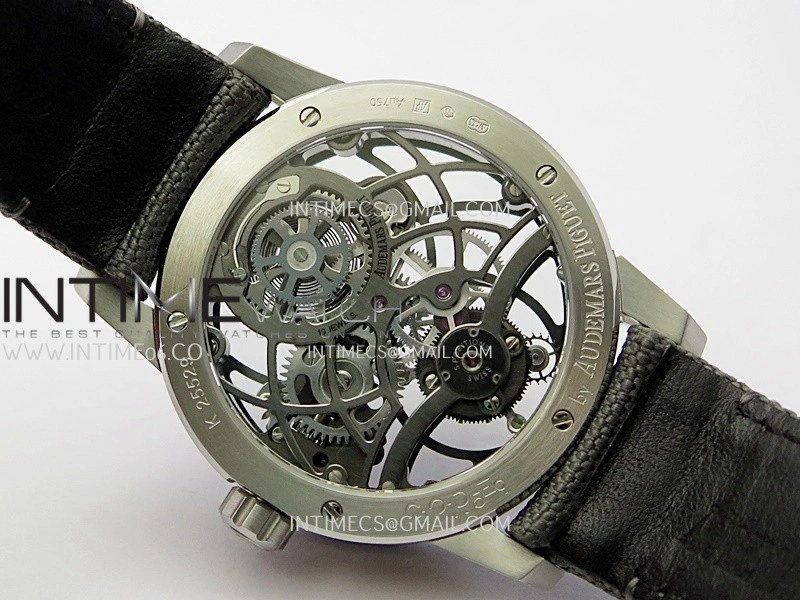 Code 11.59 26600CR SS RG APPF Best Edition Green Skeleton Dial On Green Nylon Strap Asian Tourbillon