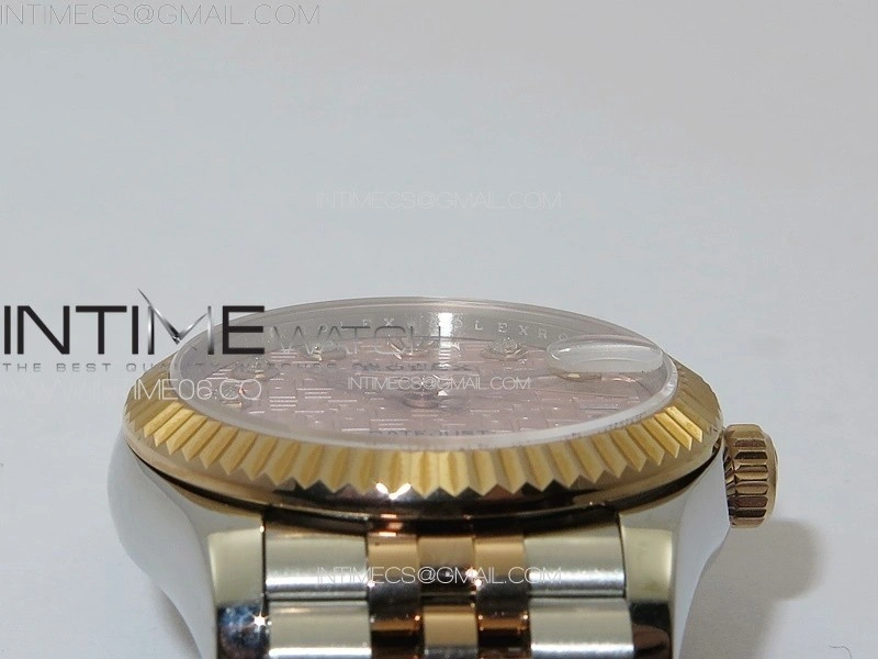 DateJust 31mm 178271 SS RG APSF Best Edition RG Jubilee Dial Crystal Markers on Jubilee Bracelet A2824