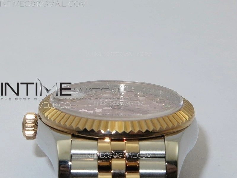 DateJust 31mm 178271 SS RG APSF Best Edition RG Jubilee Dial Crystal Markers on Jubilee Bracelet A2824