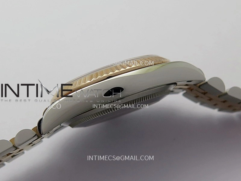 DateJust 126233 36mm 904L SS RG AR+F 1:1 Best Edition RG Dial Roman Diamond Marker On Jubilee Bracelet DD3235