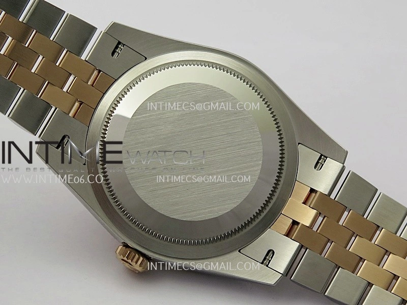 DateJust 126233 36mm 904L SS RG AR+F 1:1 Best Edition RG Dial Roman Diamond Marker On Jubilee Bracelet DD3235