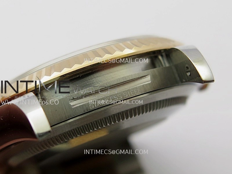 DateJust 126233 36mm 904L SS RG AR+F 1:1 Best Edition White MOP Dial Diamond Marker On Oyster Bracelet DD3235