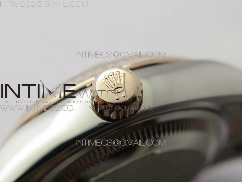 Datejust 28mm 279173 SS RG BP Best Edition Black Crystal Markers Dial on SS RG Jubilee Bracelet ETA2671