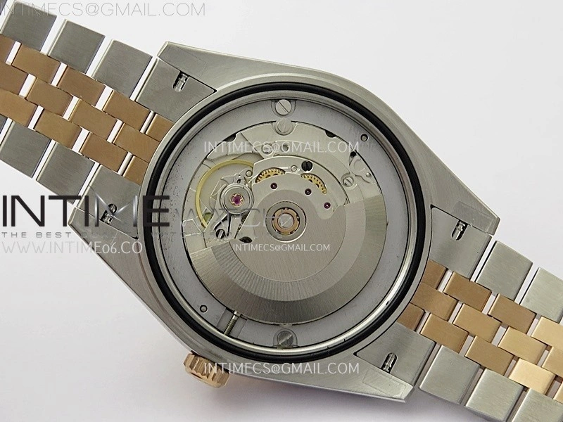 DateJust 126331 904L SS RG JDF 1:1 Best Edition Gray Fluted Dial Stick Markers on Jubilee SS RG Bracelet