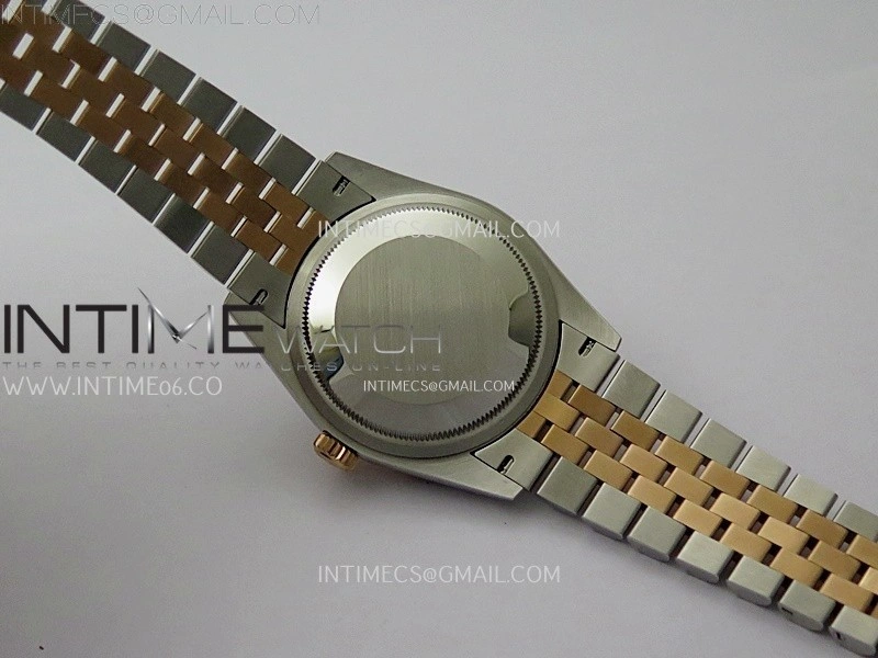 DateJust 126231 904L SS RG JDF 1:1 Best Edition White MOP Dial Diamond Markers on Jubilee SS RG Bracelet