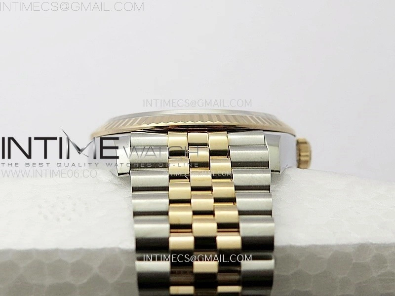 DateJust 36 SS 126231 904L SS RG VSF 1:1 Best Edition Rose Gold Dial Roman Markers on Jubilee Bracelet VS3235