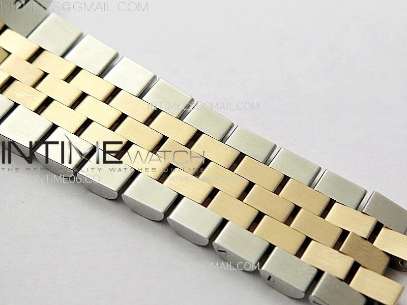 DateJust 36 SS 126231 904L SS RG VSF 1:1 Best Edition Rose Gold Dial Roman Markers on Jubilee Bracelet VS3235