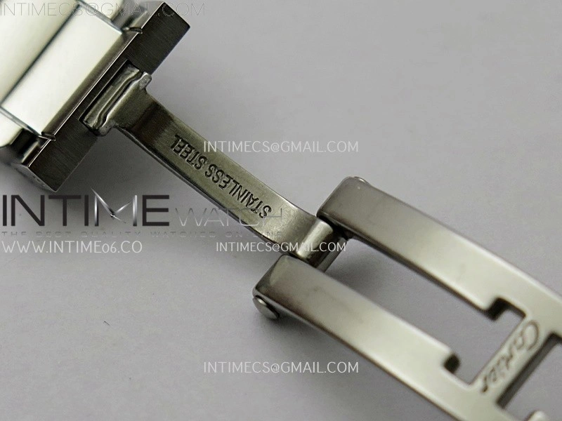 Tank Anglaise 30mm SS YG 8848F 1:1 Best Edition White Dial Diamond Marker on SS Bracelet Ronda Quartz