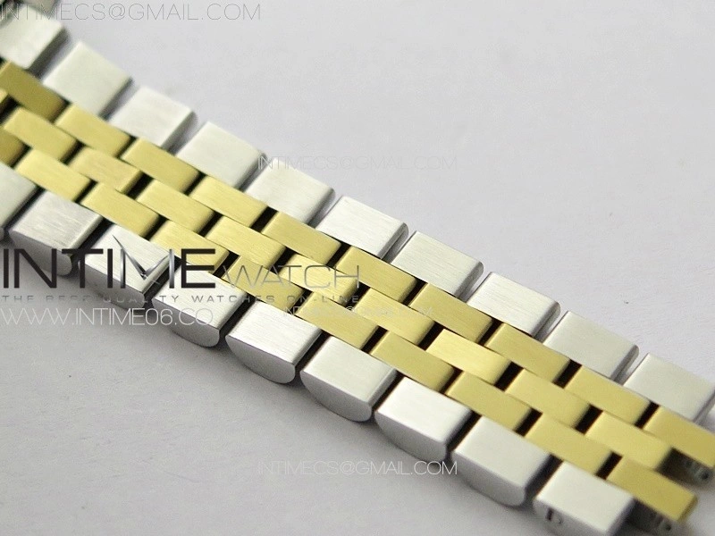 Datejust 28mm 279179 SS YG APSF Best Edition Green Dial Crystals Markers on SS YG Jubilee Bracelet NH05