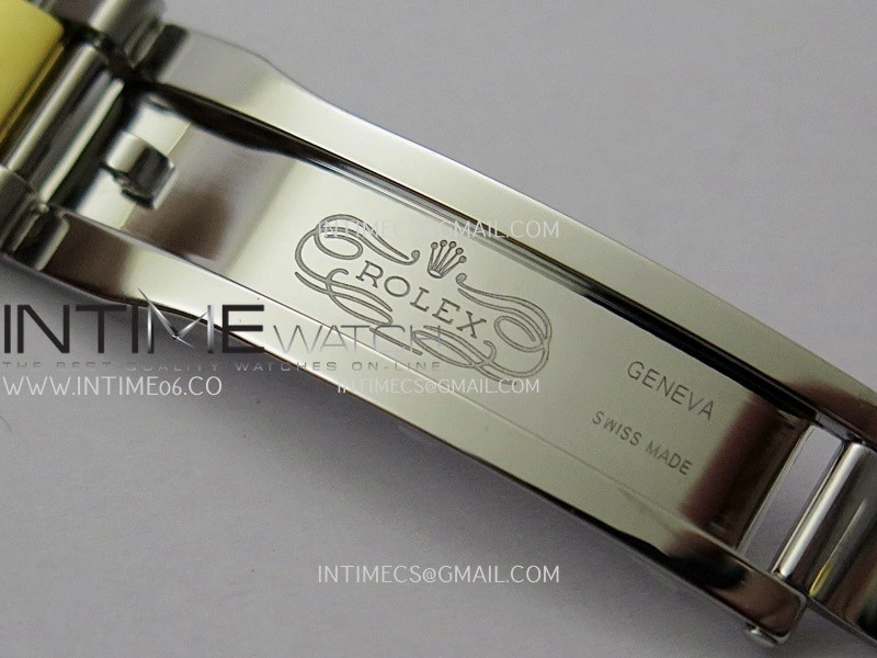 DateJust 31mm 904L SS YG AR+F Best Edition White Dial Roman Marker On 904L SS YG Oyster Bracelet A2236