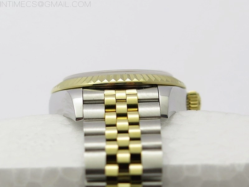 Datejust 28mm 279173 SS YG BP Best Edition Gray Crystals Markers Dial on SS YG Jubilee Bracelet ETA2671