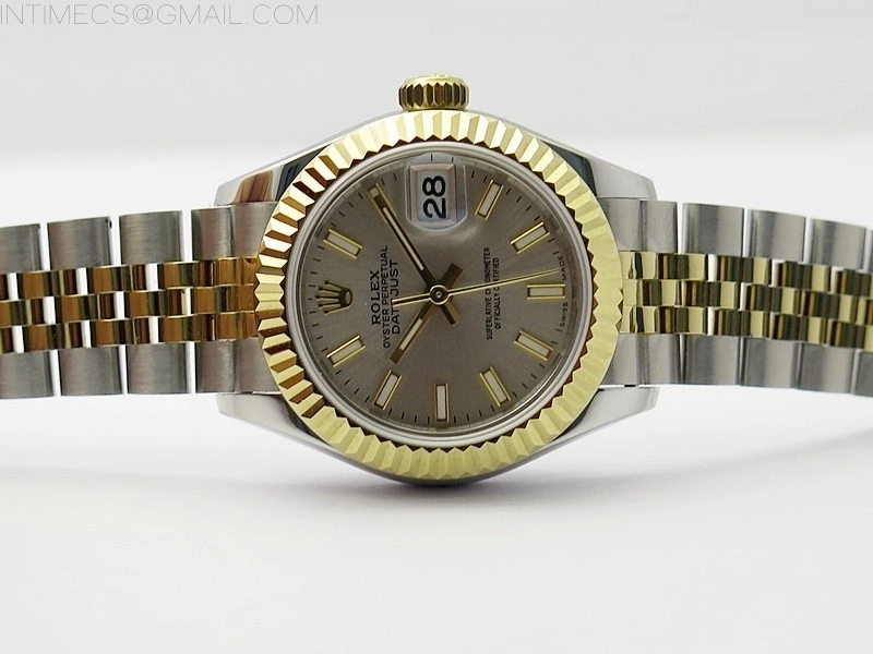 Datejust 28mm 279173 SS YG BP Best Edition Silver Sticks Markers Dial on SS YG Jubilee Bracelet ETA2671