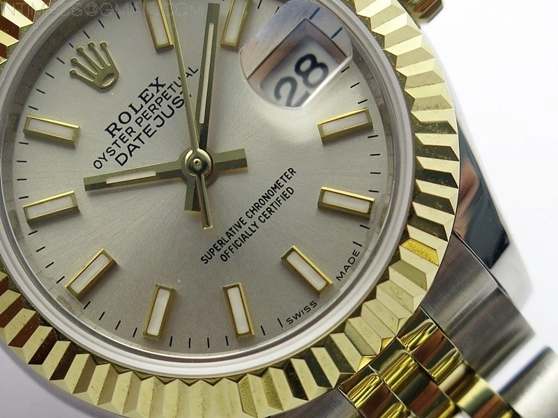 Datejust 28mm 279173 SS YG BP Best Edition Silver Sticks Markers Dial on SS YG Jubilee Bracelet ETA2671