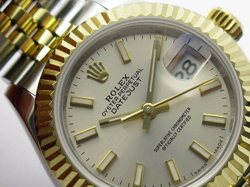 Datejust 28mm 279173 SS YG BP Best Edition Silver Sticks Markers Dial on SS YG Jubilee Bracelet ETA2671