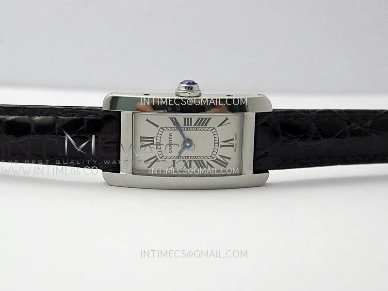 Tank WSTA0016 19mm SS 8848F Best Edition Silver Dial on Black Croco Strap Ronda Quartz