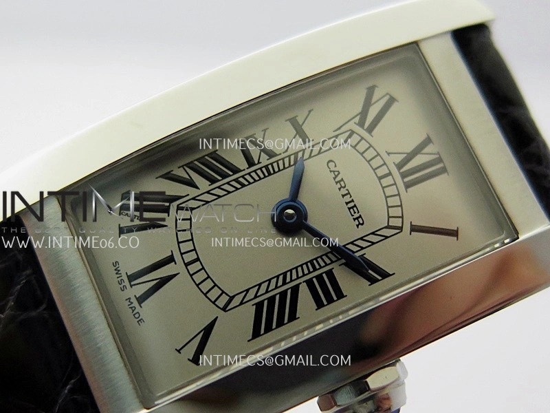 Tank WSTA0016 19mm SS 8848F Best Edition Silver Dial on Black Croco Strap Ronda Quartz
