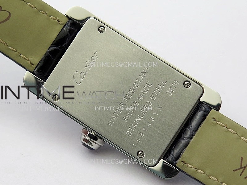 Tank WSTA0016 19mm SS 8848F Best Edition Silver Dial on Black Croco Strap Ronda Quartz