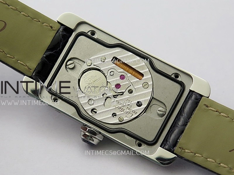 Tank WSTA0016 19mm SS 8848F Best Edition Silver Dial on Black Croco Strap Ronda Quartz