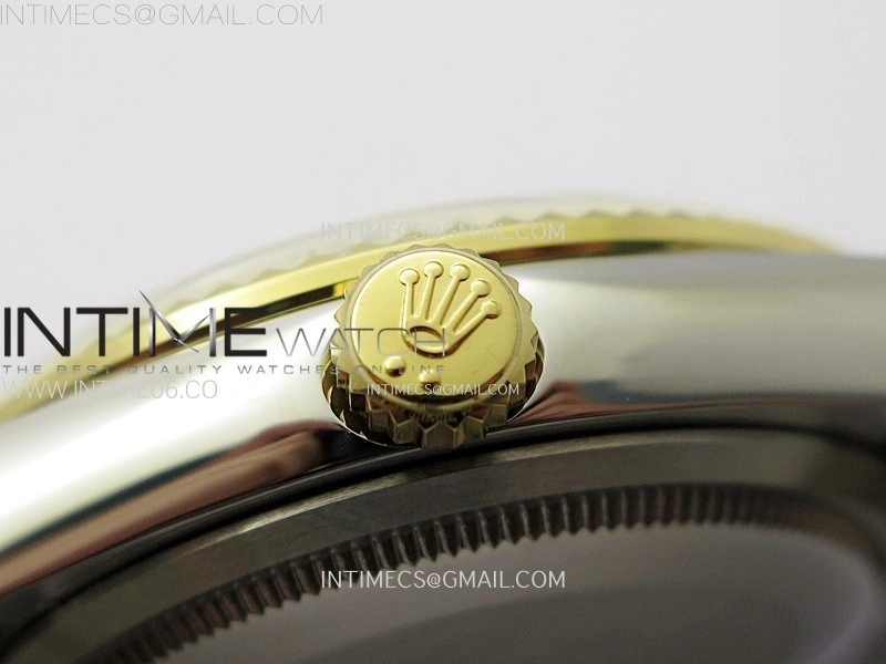 DateJust 36MM 126233 SS YG APSF 1:1 Best Edition Gold Dial Stick Markers on SS YG Jubilee Bracelet SA3235
