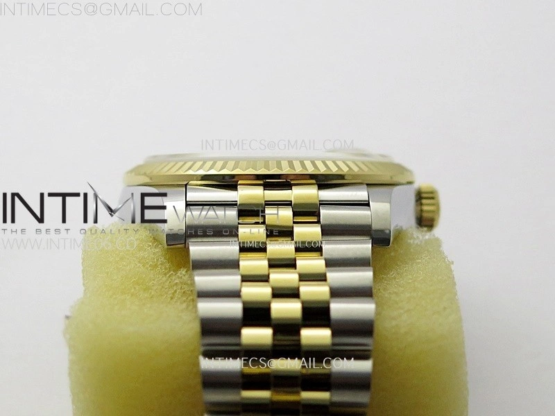 DateJust 36MM 126233 SS YG APSF 1:1 Best Edition Gold Dial Stick Markers on SS YG Jubilee Bracelet SA3235
