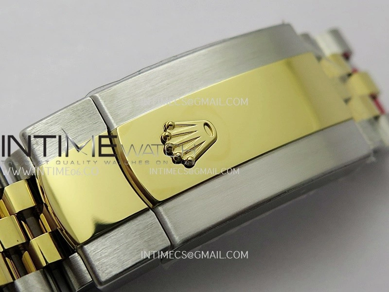 DateJust 126233 36mm 904L SS YG AR+F 1:1 Best Edition White MOP Dial Diamond Marker On Jubilee Bracelet DD3235