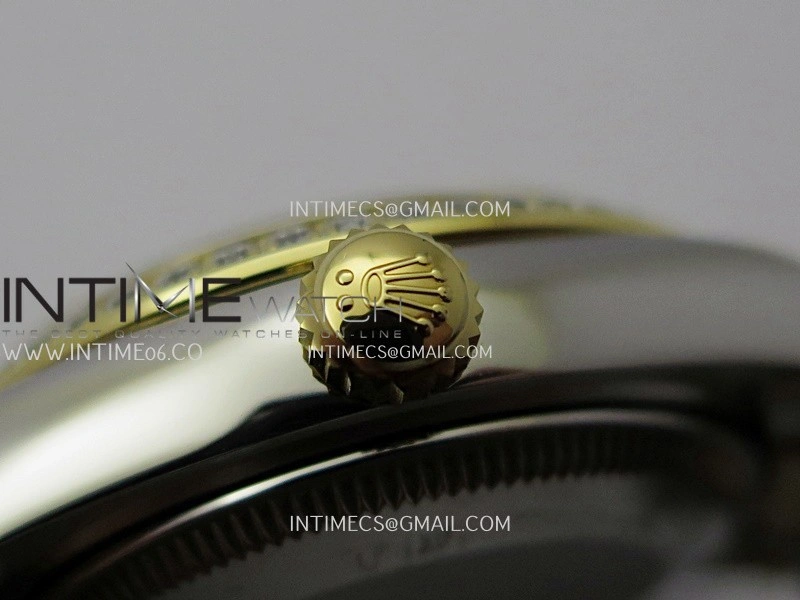 DateJust 31mm 904L SS YG AR+F Best Edition Gold Dial Diamond Marker On 904L SS YG Oyster Bracelet A2236
