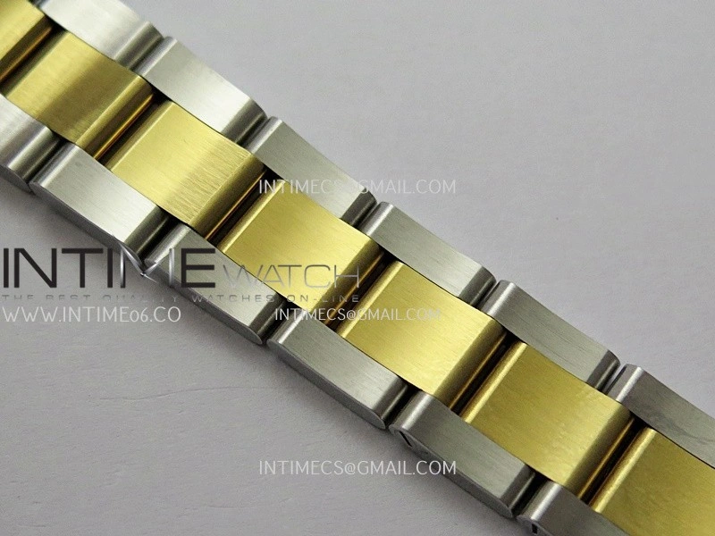 DateJust 31mm 904L SS YG AR+F Best Edition Gold Dial Diamond Marker On 904L SS YG Oyster Bracelet A2236
