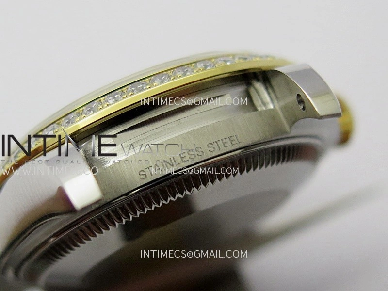 DateJust 31mm 904L SS YG AR+F Best Edition Gold Dial Diamond Marker On 904L SS YG Oyster Bracelet A2236