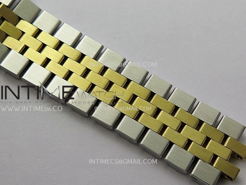 DateJust 31mm 904L SS YG AR+F Best Edition White Dial Roman Marker On 904L SS YG Jubilee Bracelet A2236