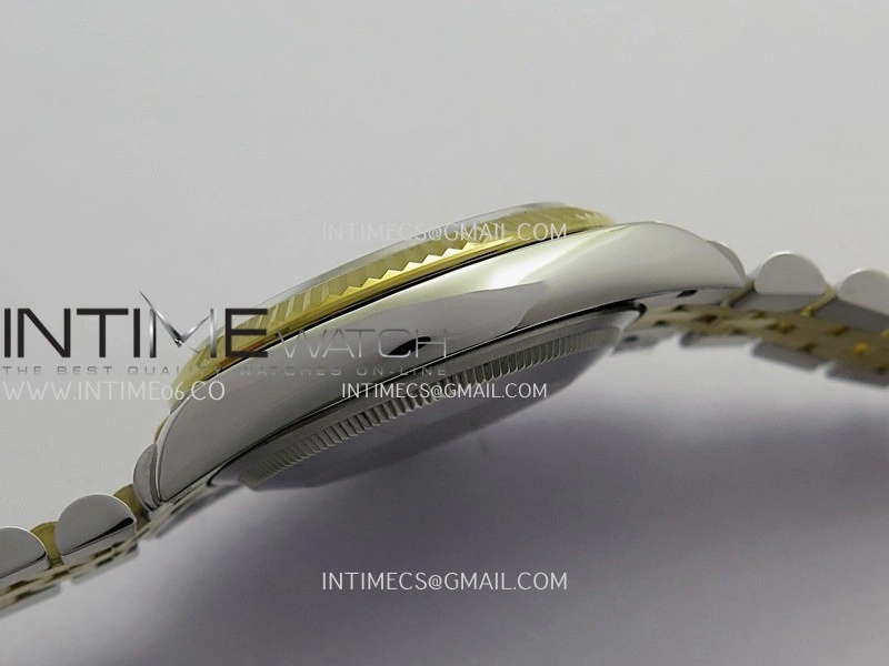 DateJust 36mm 126233 SS YG V2 QF 1:1 Best Edition Gold Dial Stick Marker On SS YG Jubilee Bracelet SH3235
