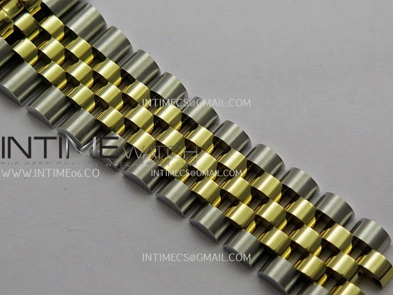 DateJust 36mm 126233 SS YG V2 QF 1:1 Best Edition Gray Dial Roman Marker On SS YG Jubilee Bracelet SH3235